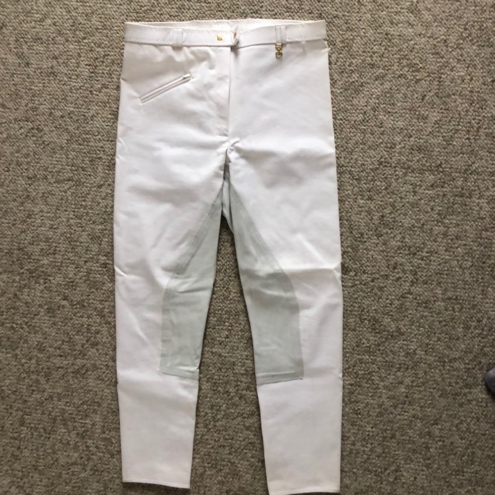 Golden Dress breeches, White, Fullseat, 32R